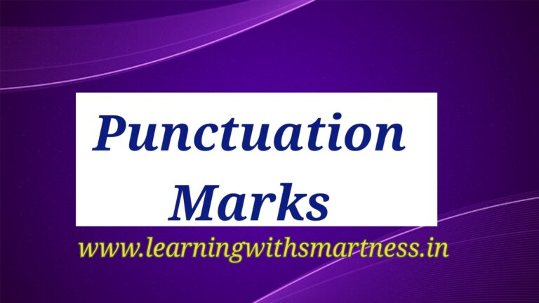 Punctuation Marks in English